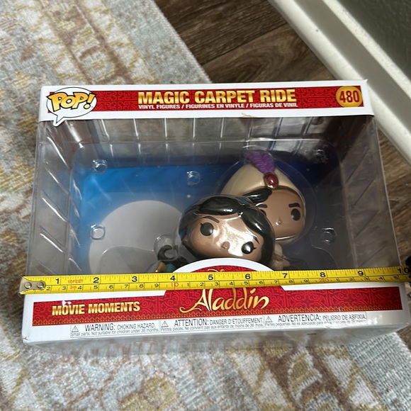 Aladdin Jazmine Pop Magic Carpet Ride Funko 480 - Picture 5 of 7